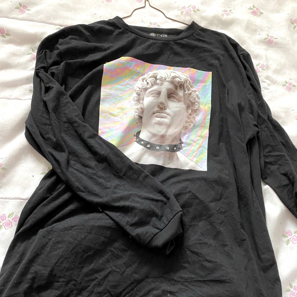 Graphic long sleeve tee